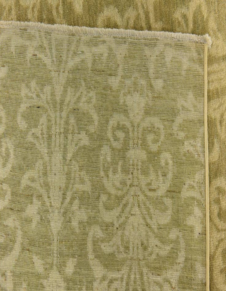 Detail image of  4' x 5' 9  Hand Knotted Over-Dyed Ziegler Rug