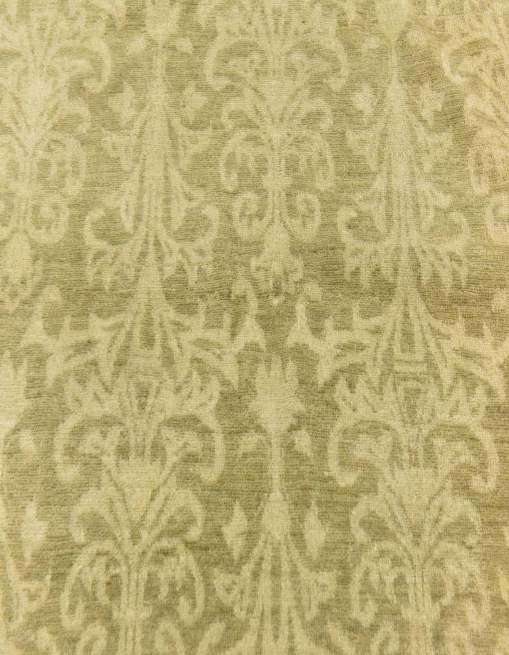 Detail image of  4' x 5' 9  Hand Knotted Over-Dyed Ziegler Rug