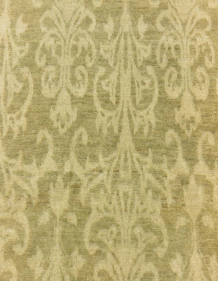 Detail image of  4' x 5' 9  Hand Knotted Over-Dyed Ziegler Rug