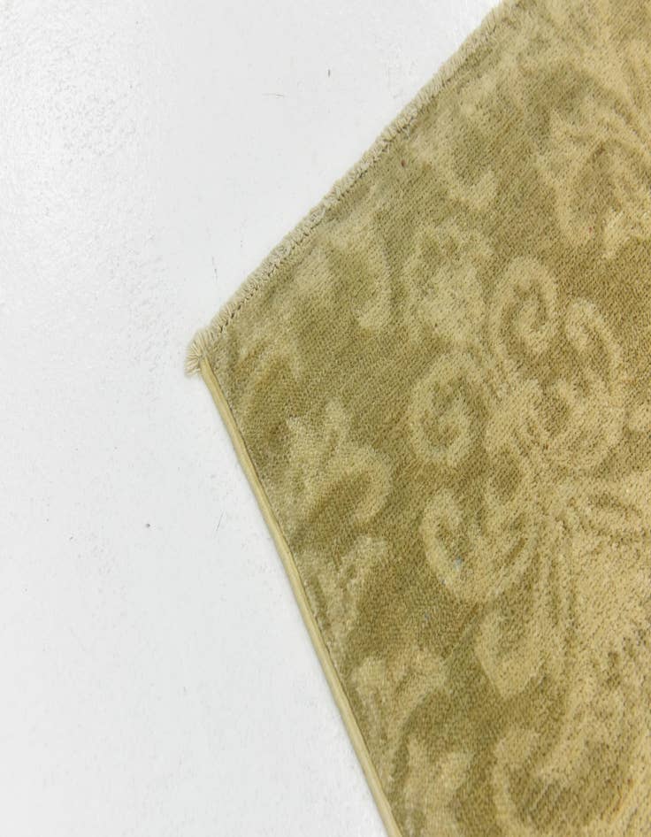 Detail image of  4' x 5' 9  Hand Knotted Over-Dyed Ziegler Rug