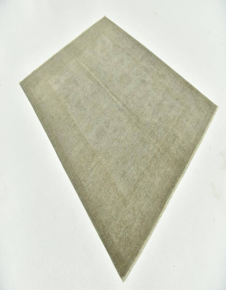 Detail image of  4' 10 x 6' 3  Hand Knotted Over-Dyed Ziegler Rug