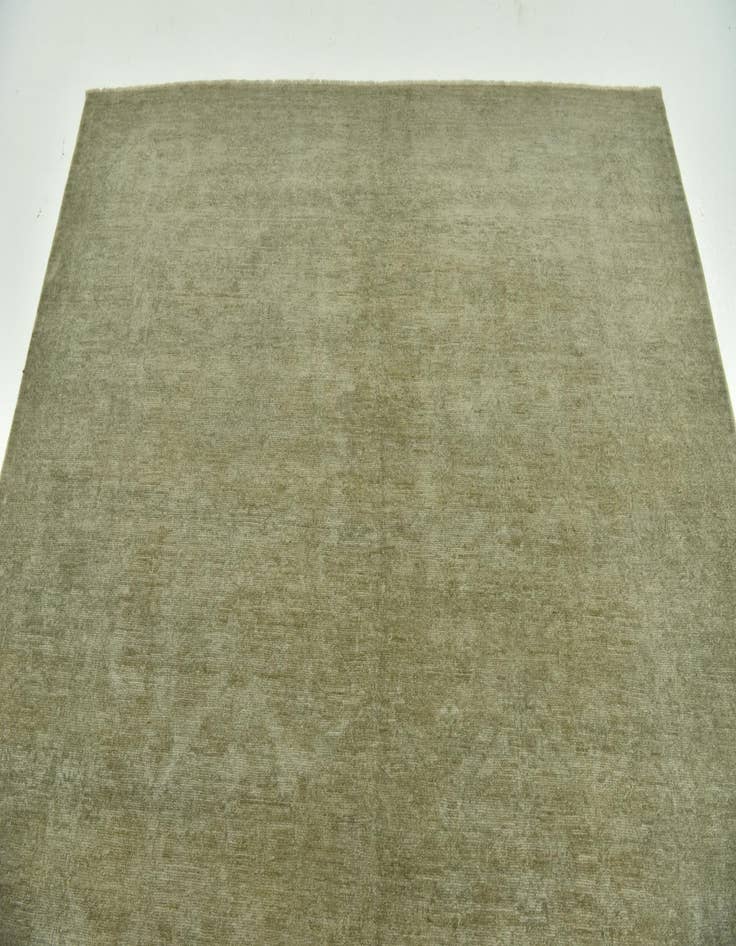 Detail image of  5' 10 x 9' 5  Hand Knotted Over-Dyed Ziegler Rug