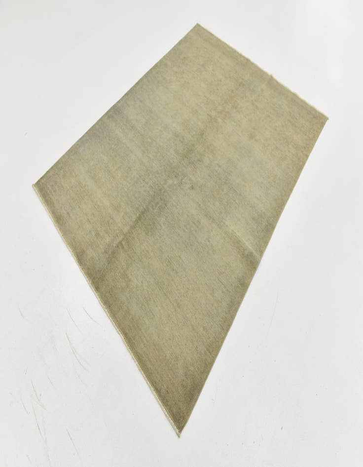 Detail image of  4' 8 x 6' 2  Hand Knotted Over-Dyed Ziegler Rug