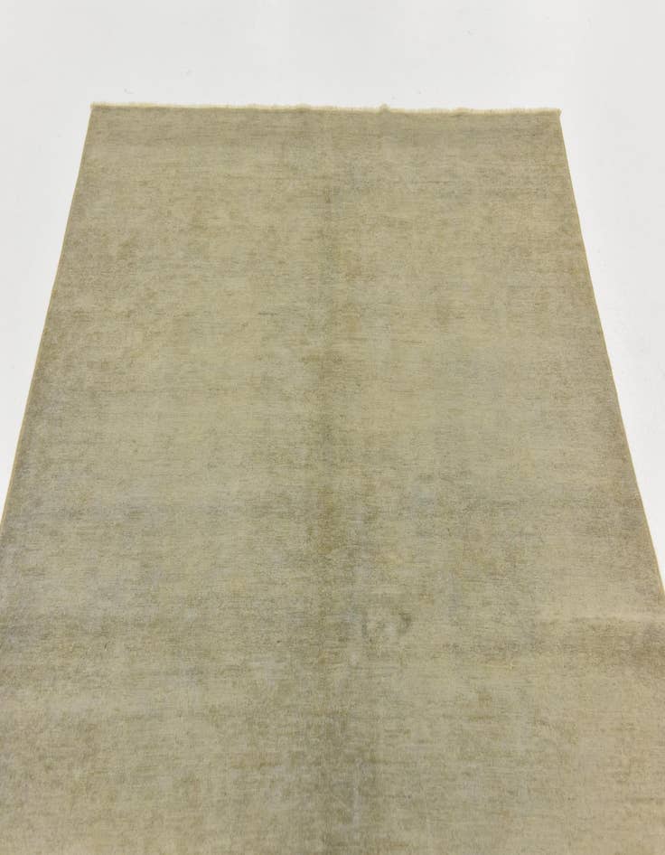 Detail image of  4' 8 x 6' 2  Hand Knotted Over-Dyed Ziegler Rug