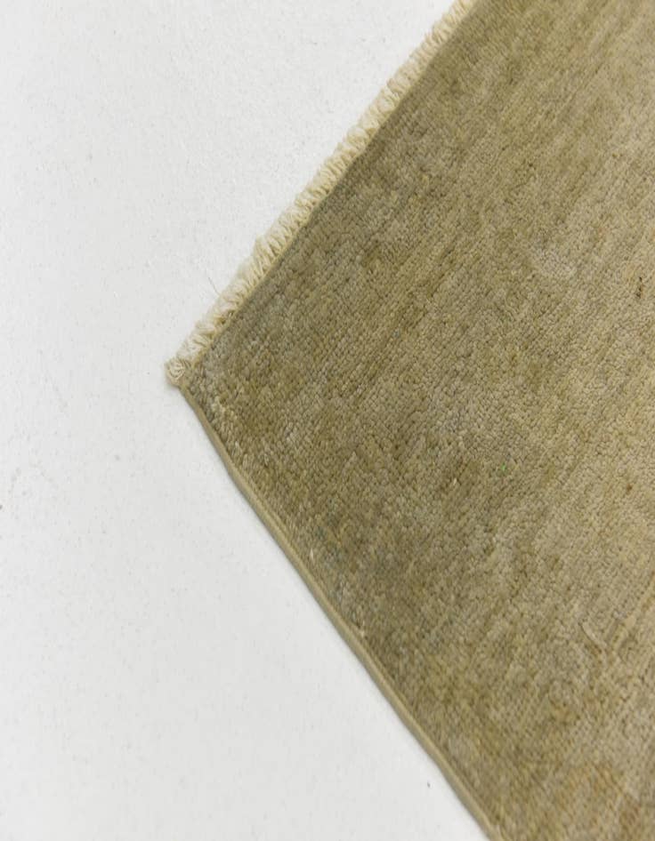 Detail image of  4' 8 x 6' 2  Hand Knotted Over-Dyed Ziegler Rug