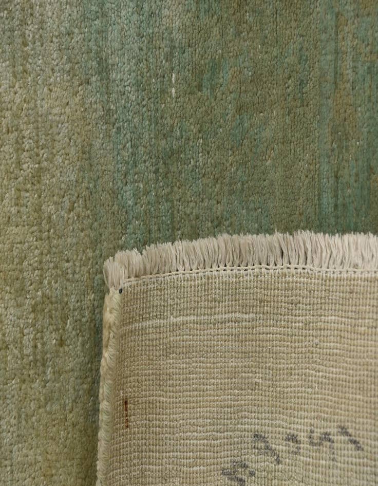 Detail image of  5' 10 x 8' 8  Hand Knotted Over-Dyed Ziegler Rug