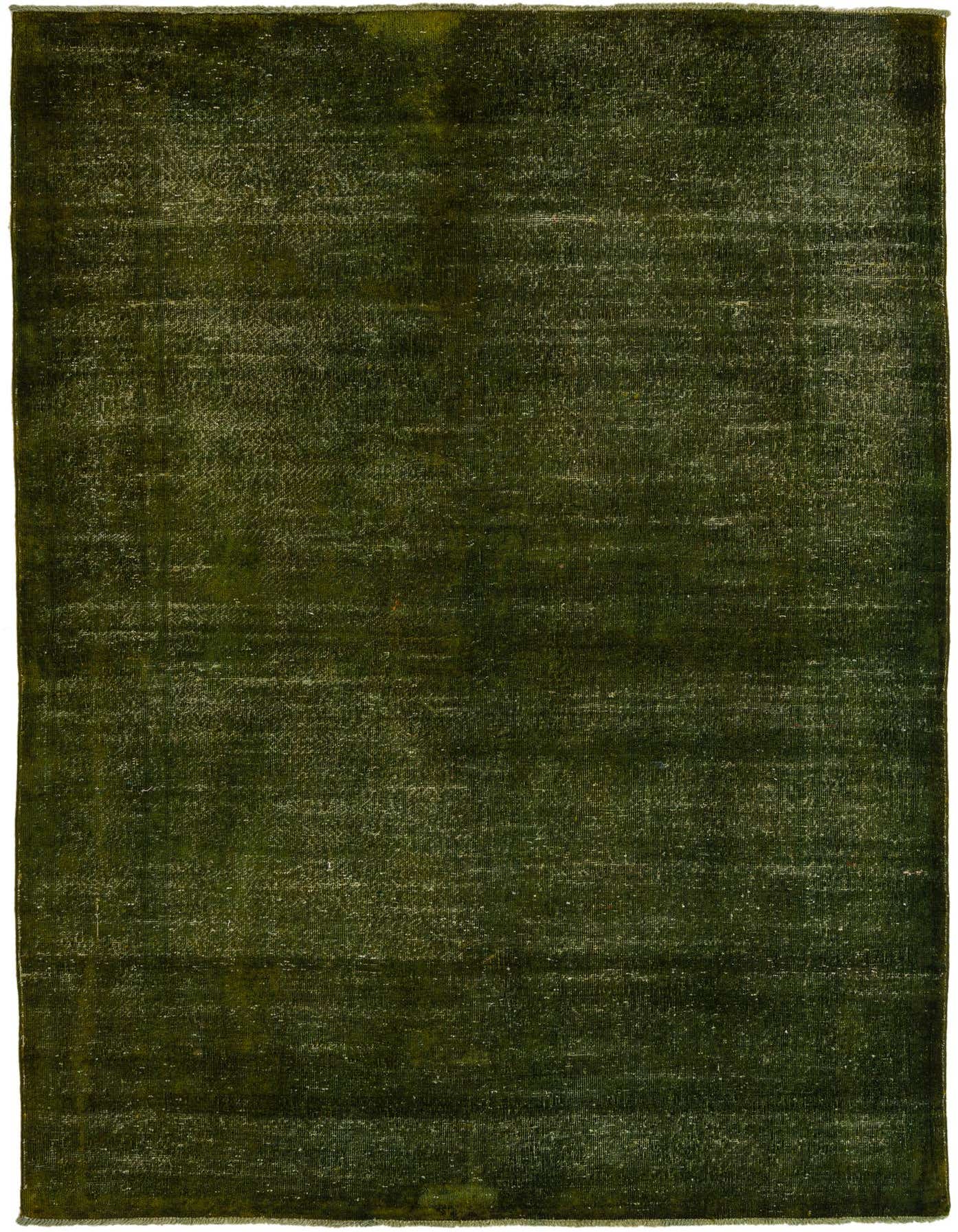 A rectangular 5x8 green modern area rug with a subtle, distressed solid pattern, suitable for various indoor rooms.