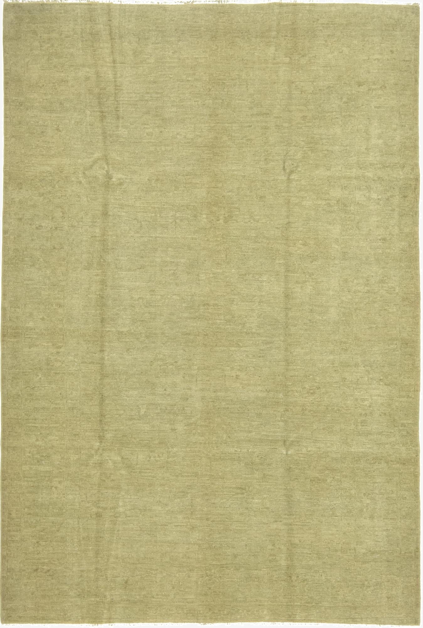  6' x 8' 10  Hand Knotted Over-Dyed Ziegler Rug