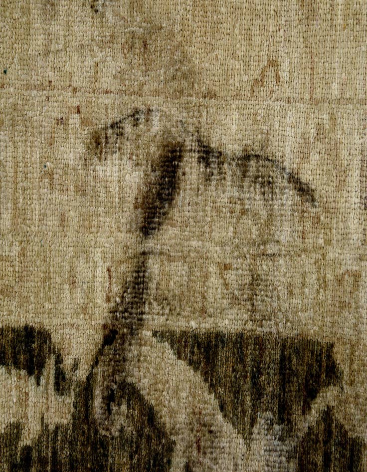 Detail image of  11' 10 x 14' 10  Hand Knotted Peshawar Ziegler Rug