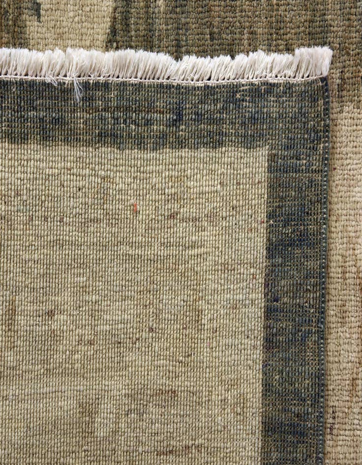 Detail image of  11' 10 x 14' 10  Hand Knotted Peshawar Ziegler Rug