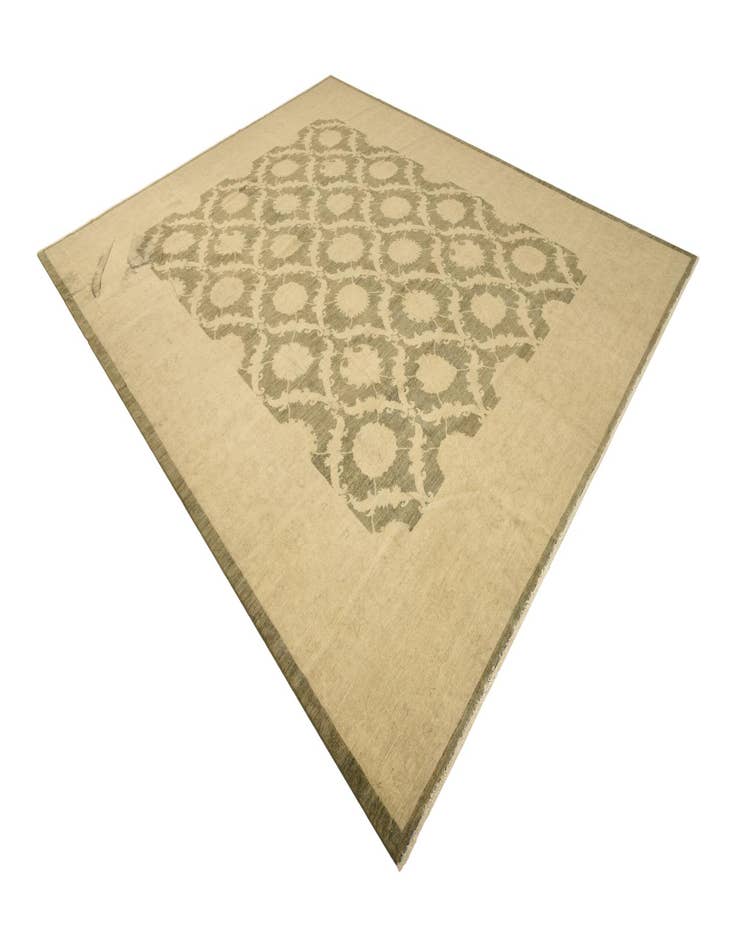 Detail image of  11' 10 x 14' 10  Hand Knotted Peshawar Ziegler Rug