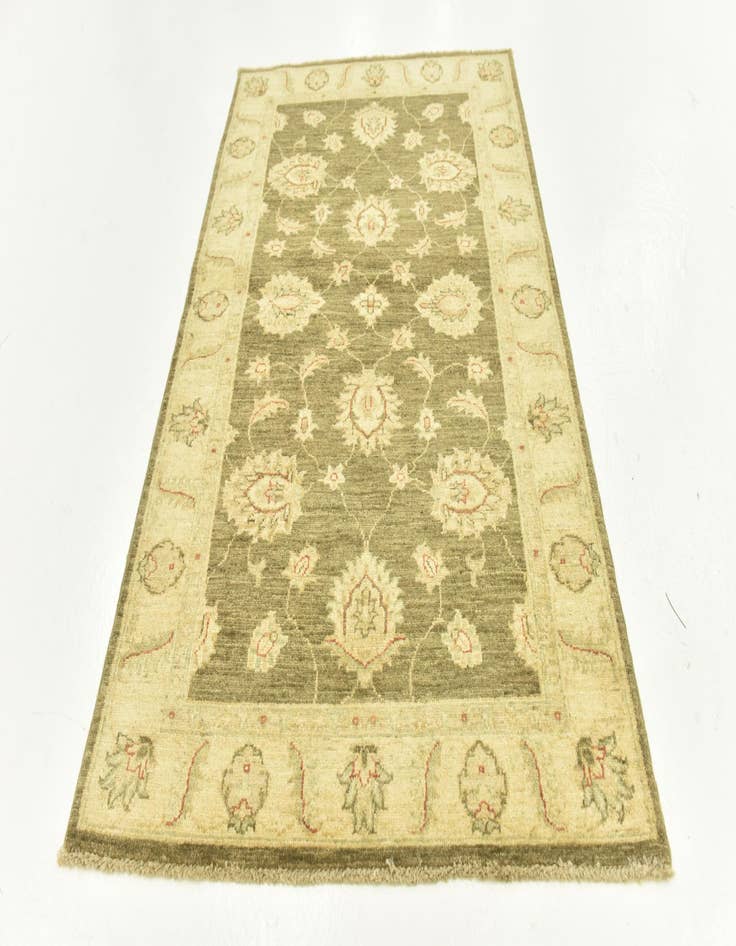 Detail image of  3' x 4' 10  Hand Knotted Peshawar Ziegler Rug