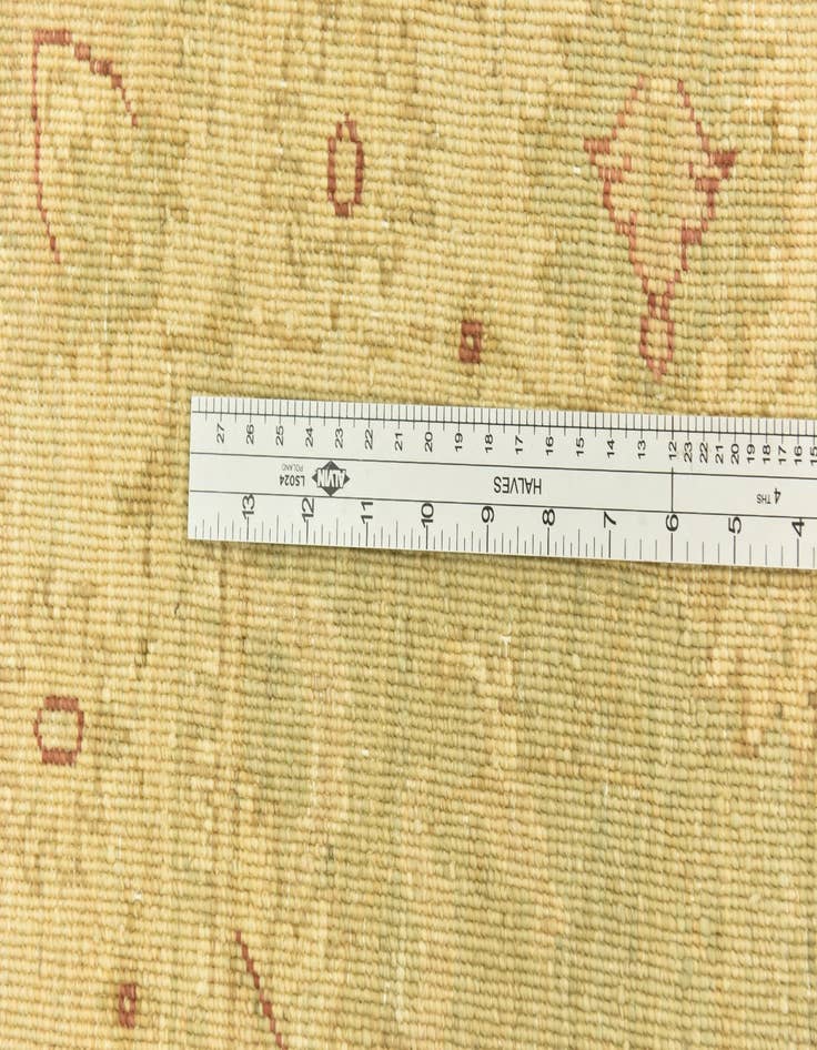 Detail image of  3' 3 x 5'  Hand Knotted Peshawar Ziegler Rug