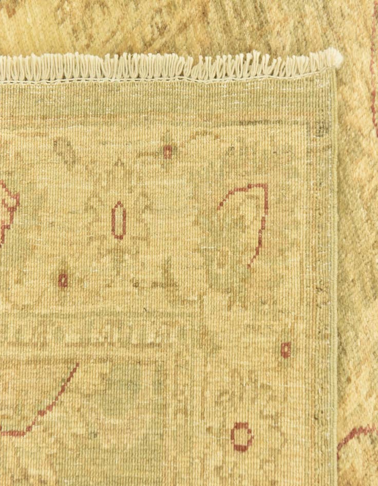Detail image of  3' 3 x 5'  Hand Knotted Peshawar Ziegler Rug