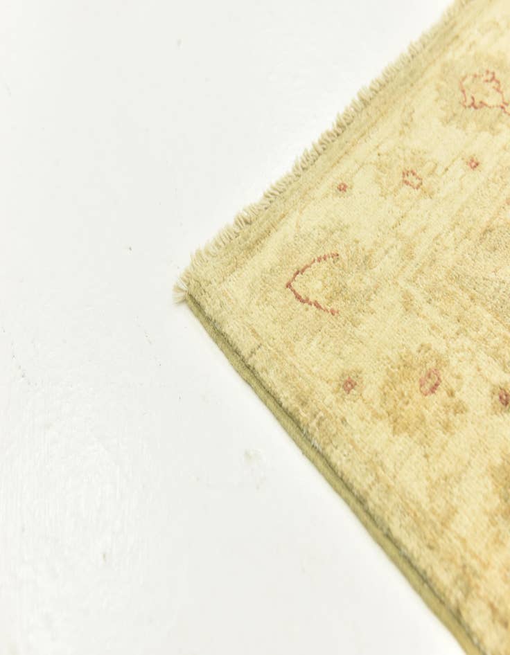 Detail image of  3' 3 x 5'  Hand Knotted Peshawar Ziegler Rug