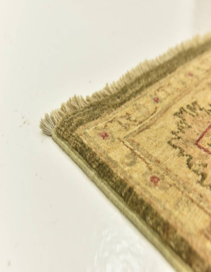 Detail image of  5' 8 x 8' 8  Hand Knotted Peshawar Ziegler Rug