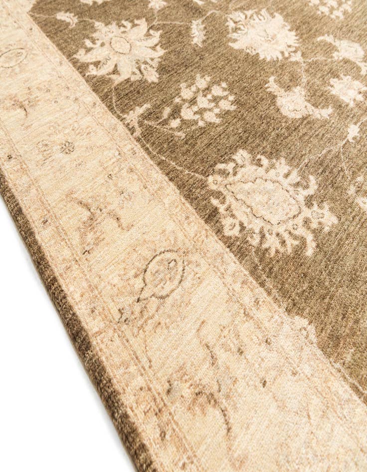 Detail image of  5' 8 x 8' 2  Hand Knotted Peshawar Ziegler Oriental Rug