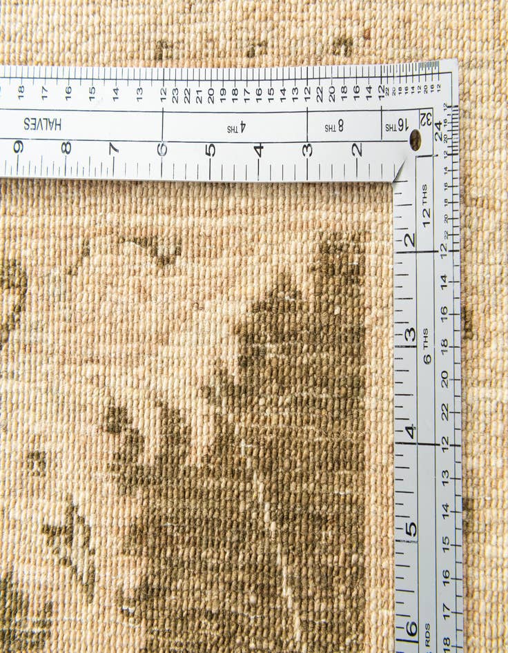 Detail image of  5' 8 x 8' 2  Hand Knotted Peshawar Ziegler Oriental Rug