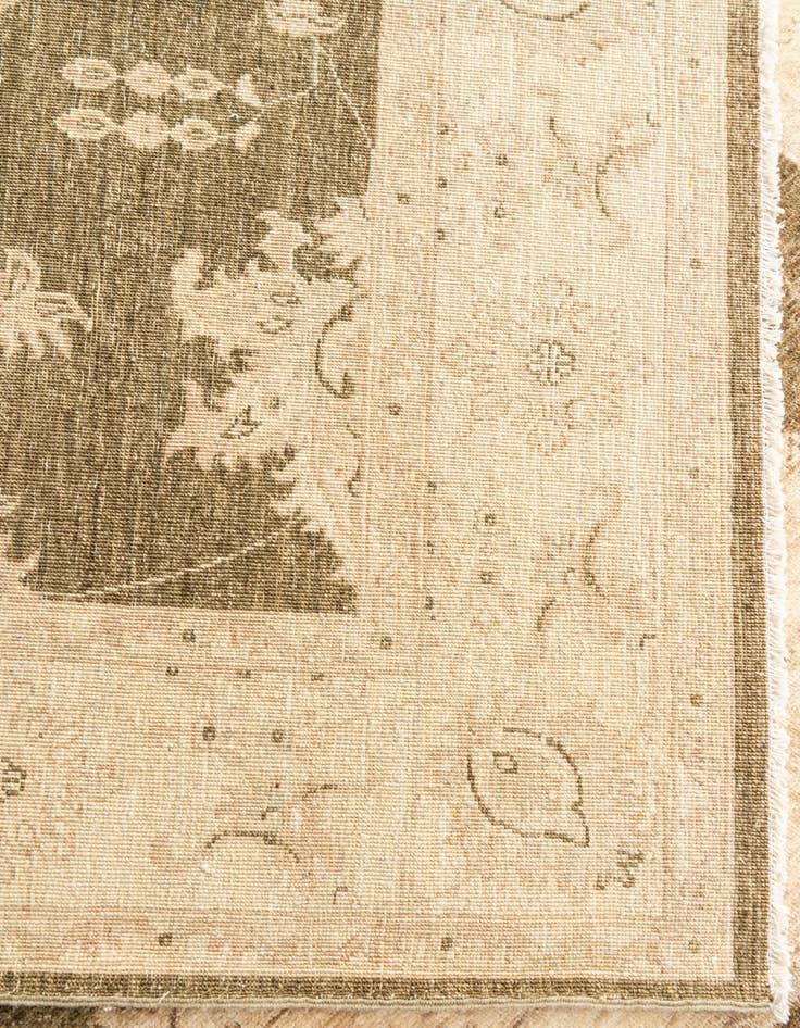 Detail image of  5' 8 x 8' 2  Hand Knotted Peshawar Ziegler Oriental Rug