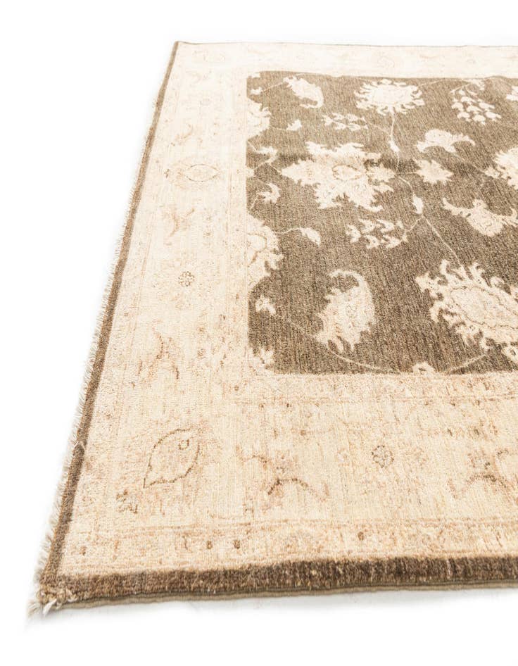 Detail image of  5' 5 x 8' 3  Hand Knotted Peshawar Ziegler Oriental Rug