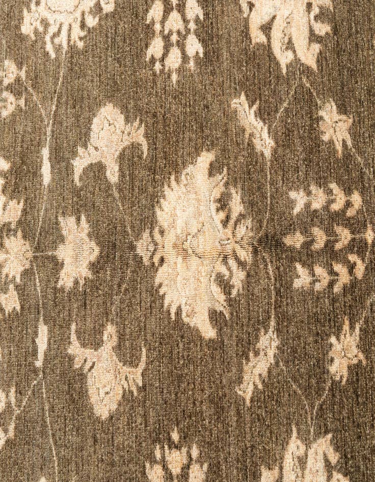 Detail image of  5' 5 x 8' 3  Hand Knotted Peshawar Ziegler Oriental Rug