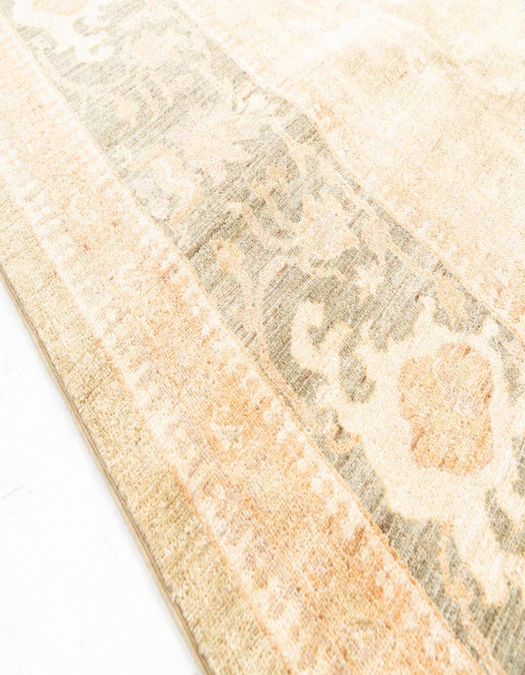 Detail image of  10' x 13'  Hand Knotted Peshawar Ziegler Oriental Rug