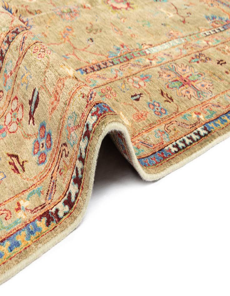 Detail image of  6' 9 x 9' 9 Rubin Ziegler Wool Rug