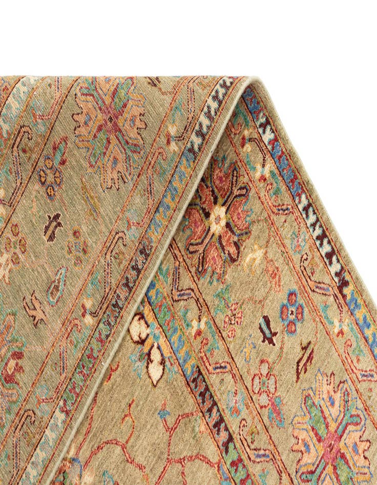 Detail image of  6' 9 x 9' 9 Rubin Ziegler Wool Rug