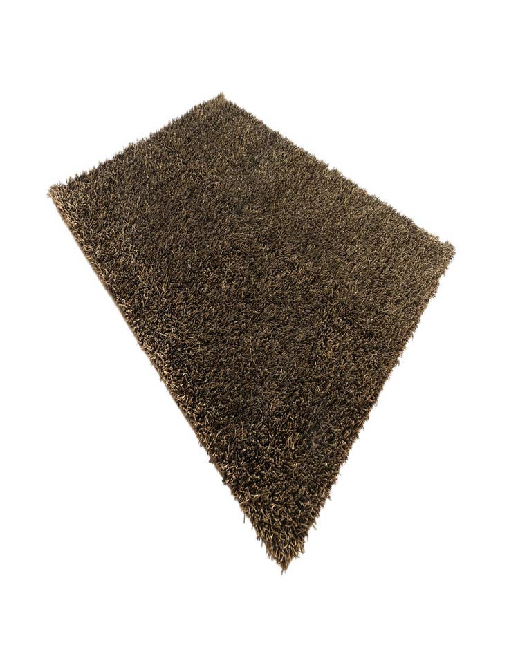 Detail image of  5' x 6' 10  Hand Knotted Solid Shag Oriental Rug