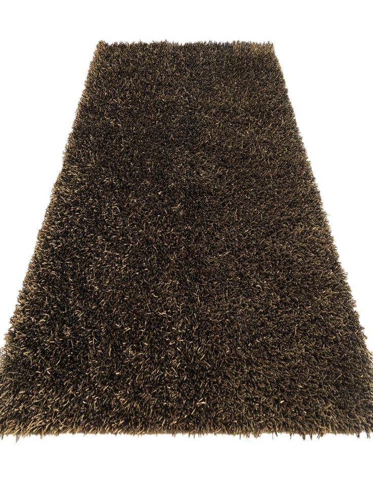 Detail image of  5' x 6' 10  Hand Knotted Solid Shag Oriental Rug