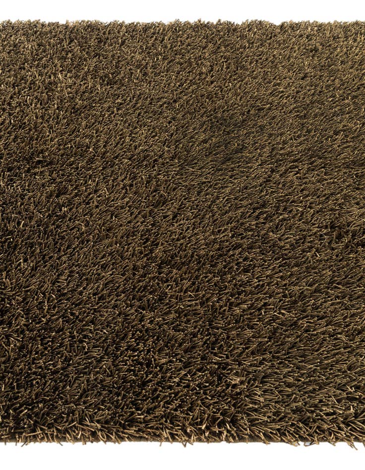 Detail image of  5' x 6' 10  Hand Knotted Solid Shag Oriental Rug