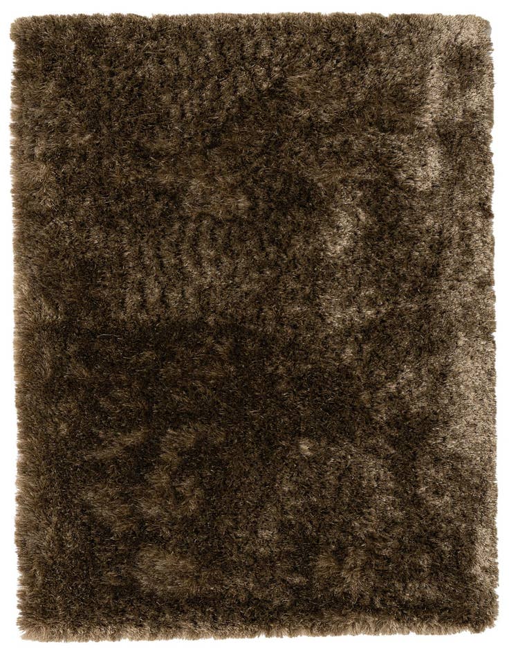 Detail image of  3' 4 x 5' 6 Solid Shag Rug
