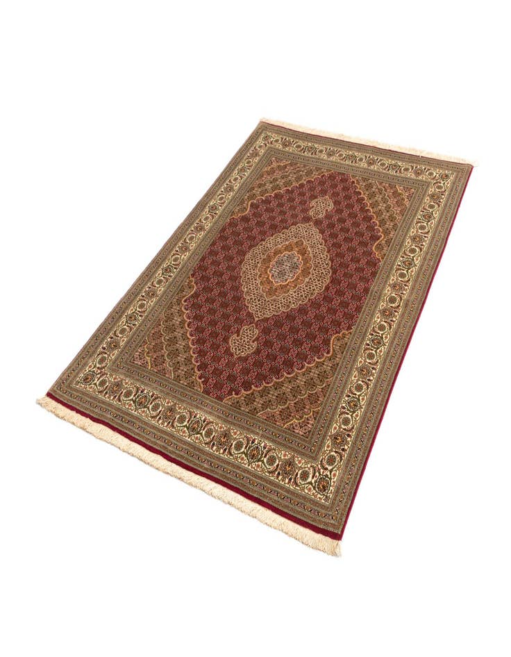 Detail image of  5' x 6' 9 Tabriz Mahi Rug