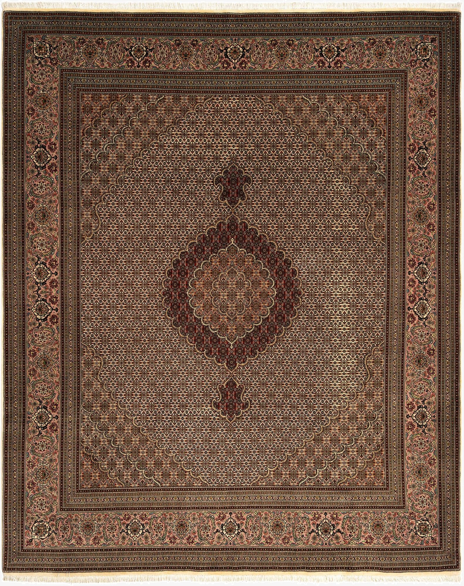  8' 4 x 10' 3 Tabriz Mahi Rug