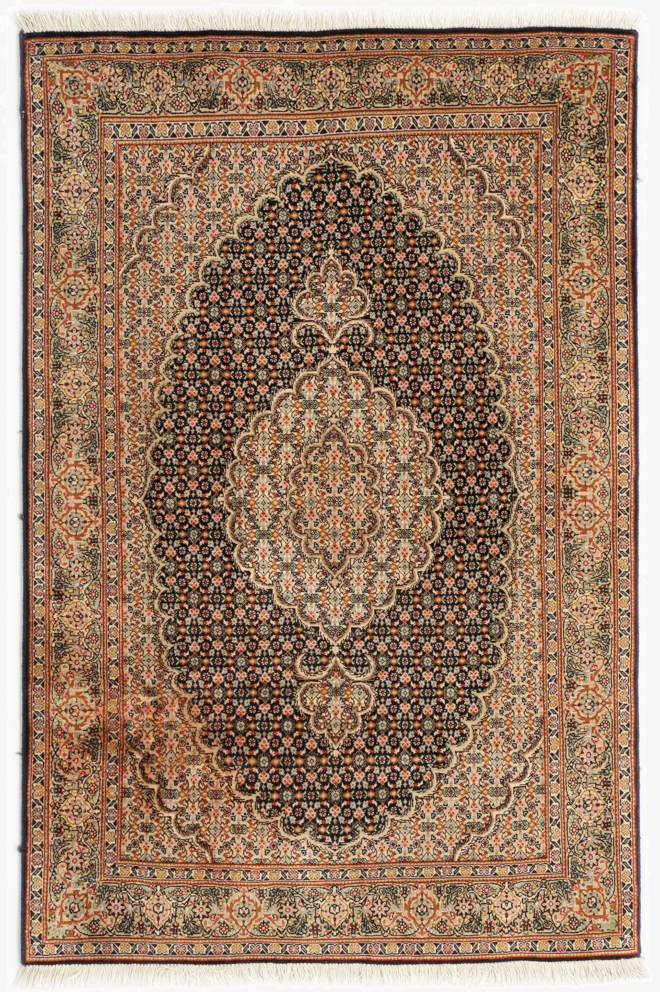  3' 3 x 4' 10 Tabriz Mahi Rug