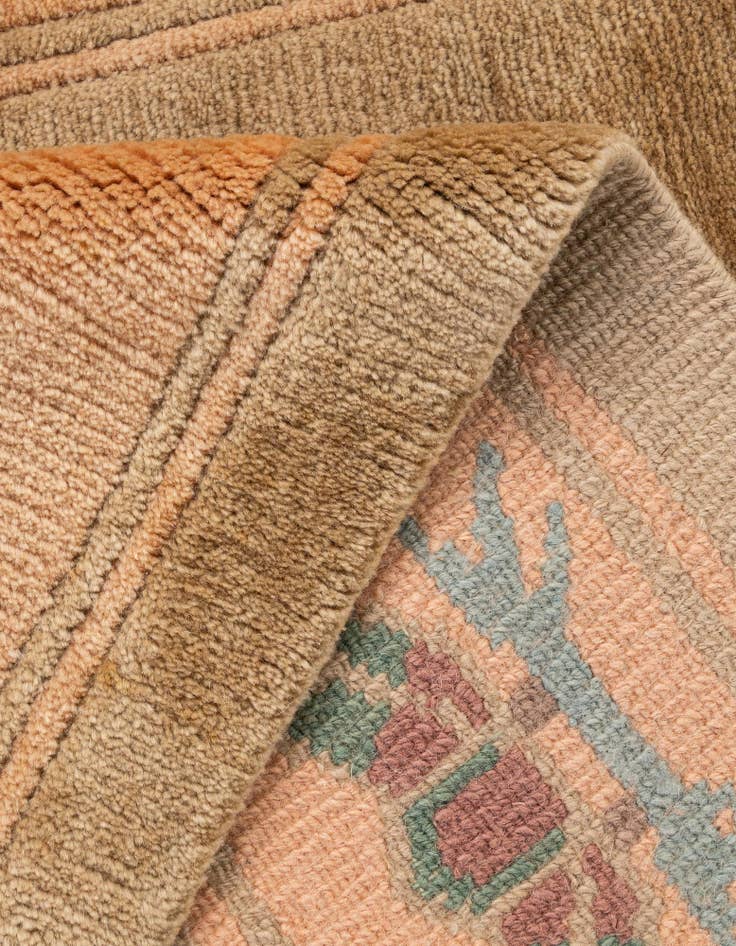 Detail image of  3' 2 x 5' 2  Hand Knotted Tibet Wool Rug