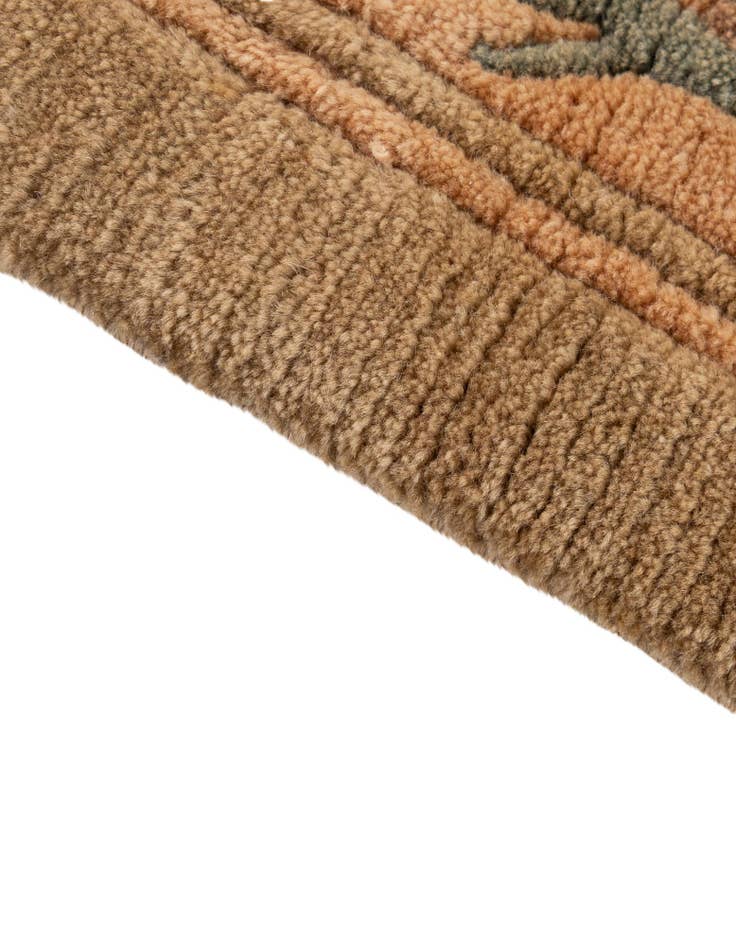 Detail image of  3' 2 x 5' 2  Hand Knotted Tibet Wool Rug