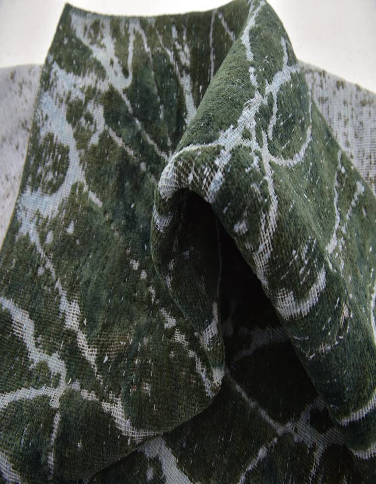 Detail image of  4' 2 x 6'  Hand Knotted Ultra Vintage Persian Wool Rug