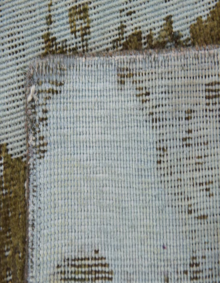 Detail image of  7' 5 x 9' 2  Hand Knotted Ultra Vintage Persian Wool Rug