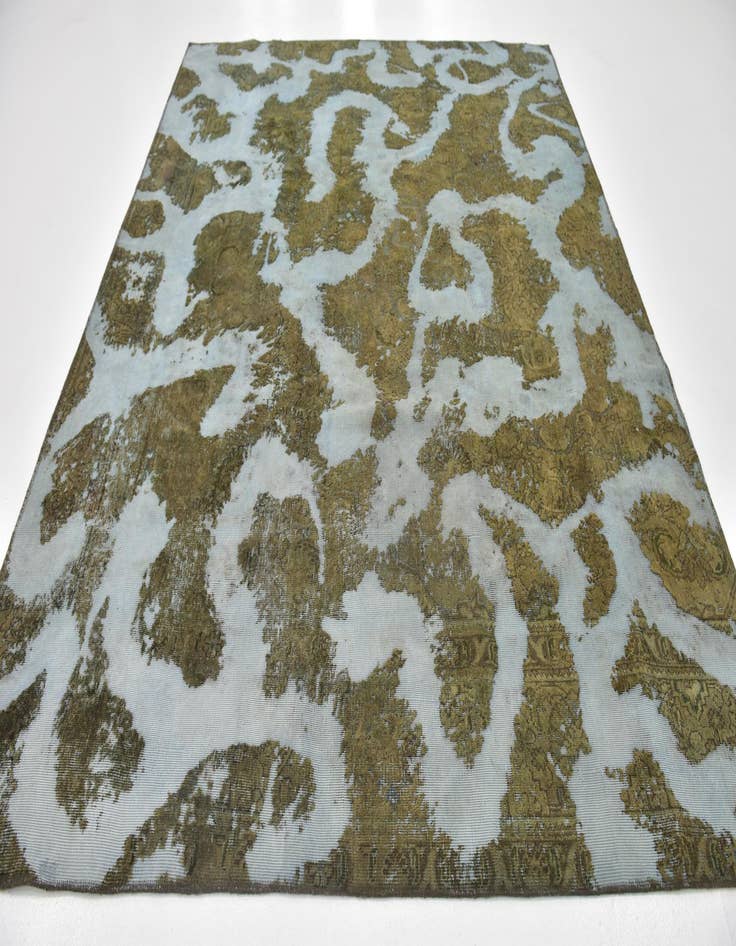 Detail image of  7' 5 x 9' 2  Hand Knotted Ultra Vintage Persian Wool Rug