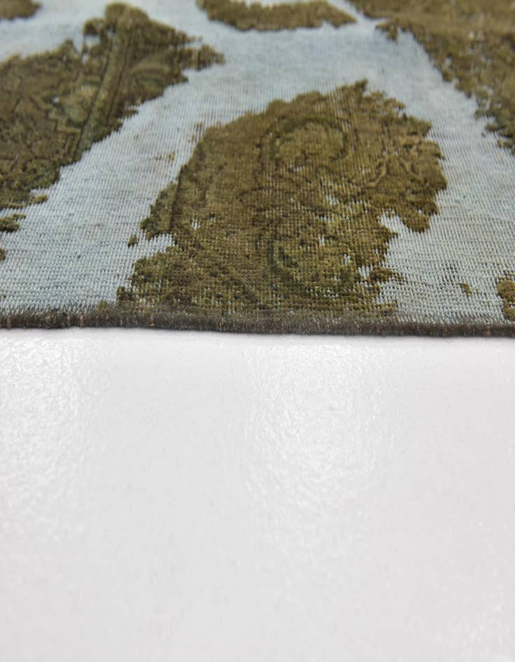 Detail image of  7' 5 x 9' 2  Hand Knotted Ultra Vintage Persian Wool Rug