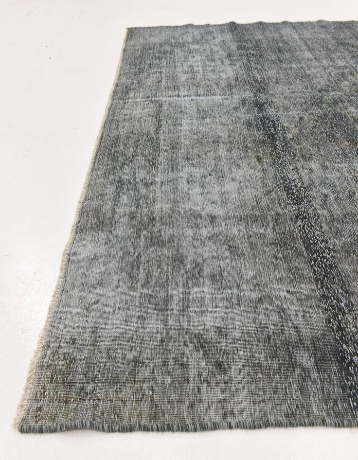 Detail image of  6' 7 x 10' 2  Hand Knotted Ultra Vintage Persian Wool Rug