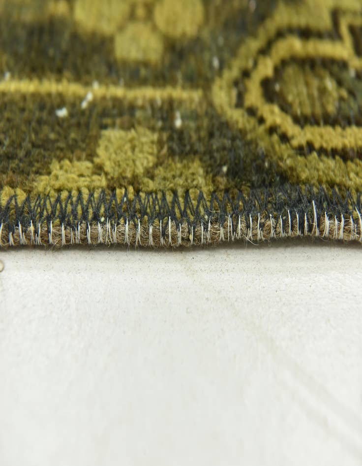 Detail image of  6' x 8' 9  Hand Knotted Ultra Vintage Persian Wool Rug