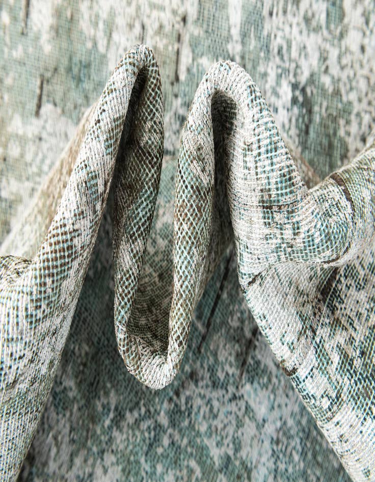 Detail image of  9' 7 x 12' 10  Hand Knotted Ultra Vintage Persian Wool Rug