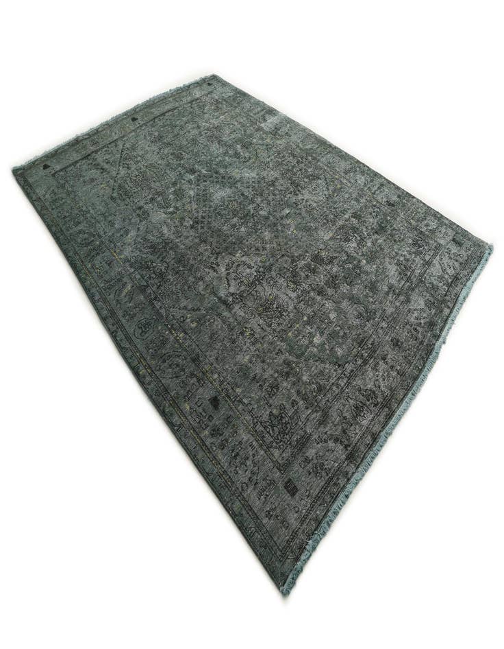 Detail image of  8' x 11' 7  Hand Knotted Ultra Vintage Persian Wool Rug