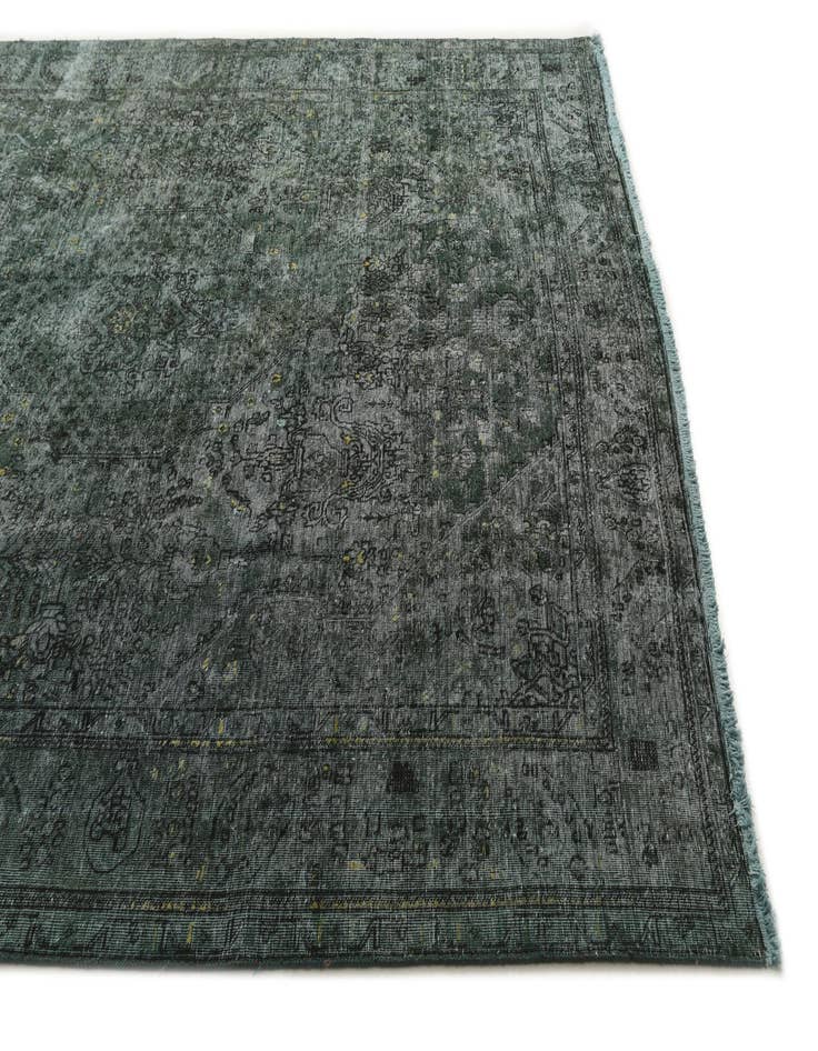 Detail image of  8' x 11' 7  Hand Knotted Ultra Vintage Persian Wool Rug