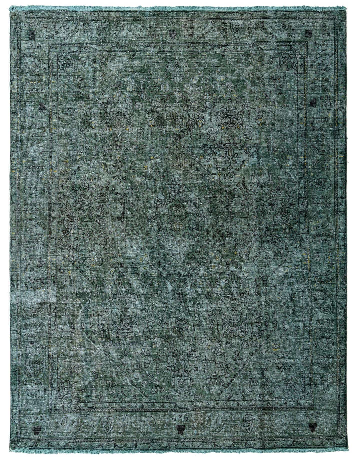 Primary image  8' x 11' 7  Hand Knotted Ultra Vintage Persian Wool Rug