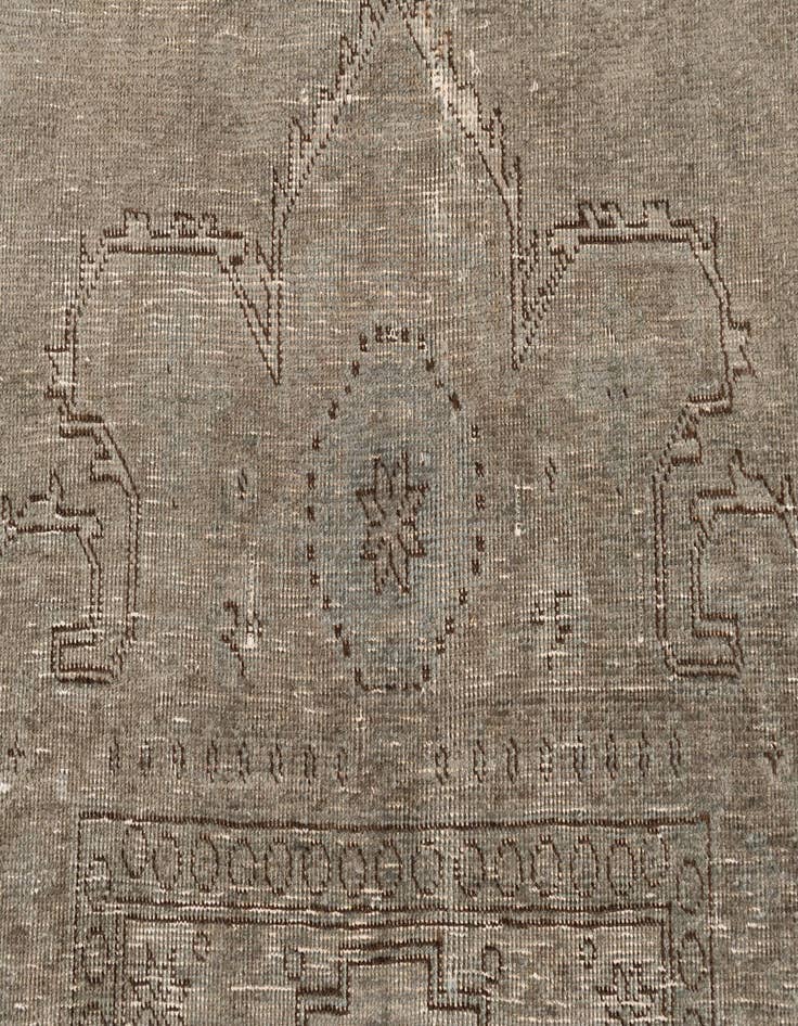 Detail image of  9' x 12' 3  Hand Knotted Ultra Vintage Persian Wool Rug