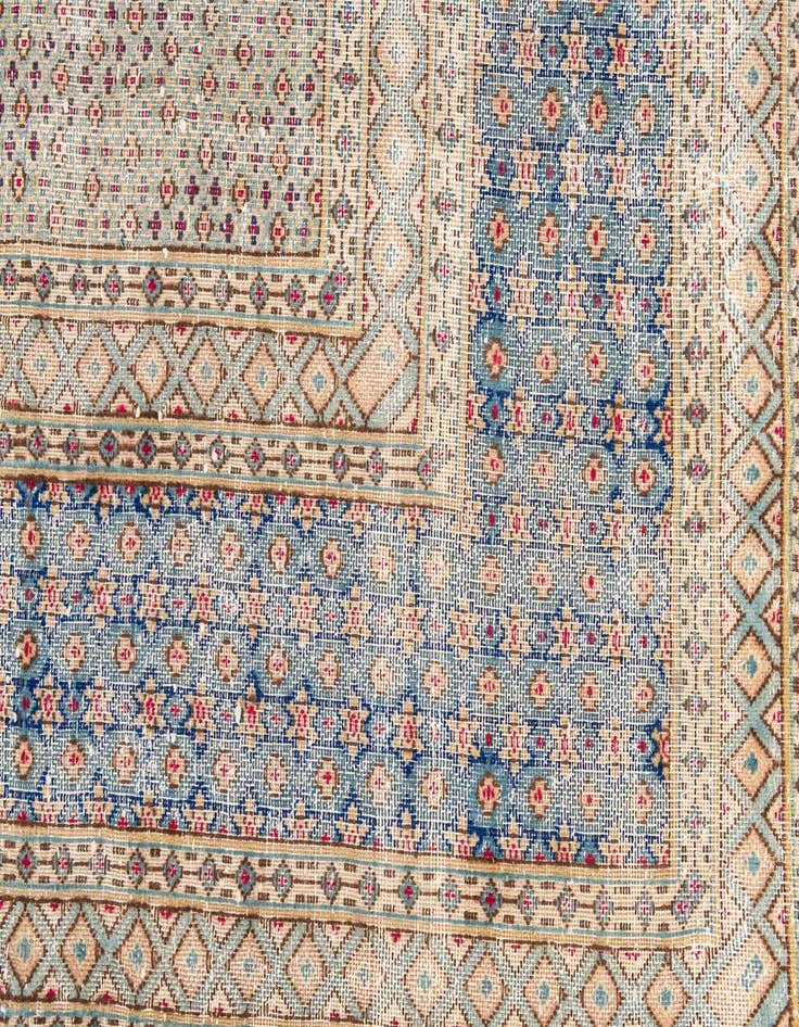 Detail image of  7' 8 x 10' 4  Hand Knotted Ultra Vintage Persian Wool Rug