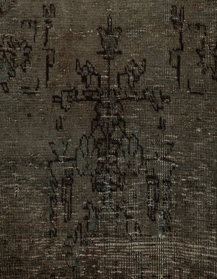 Detail image of  9' 4 x 12' 5  Hand Knotted Ultra Vintage Persian Wool Rug